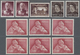 Portugal: 1898/1984 (ca.), Accumulation Of The Stamps (NO Miniature Sheets) On Approx. 670 Small + 1 - Other & Unclassified