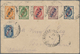 Russische Post In China: 1899, 2 K., 3 K. And 5 K. Each Horiz. Laid In MNH Margin Blocks Of 25 (5x5) - China