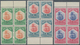 San Marino: 1929, Definitive Issue ‚National Symbols‘ Four Different Values In Different Quantities - Gebraucht