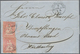 Schweiz: 1811/1900 (ca.), Partie Von Ca. 100 Belegen Ab Etwas Vorphila Und Meist Markenzeit Mit Fran - Lotes/Colecciones