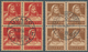Delcampe - Schweiz: 1908-1930, ZUSAMMENDRUCKE UND BOGEN: Umfangreiche Kollektion Von 41 Kompletten Bogen (9 Zus - Lotes/Colecciones