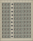 Schweiz - Zusammendrucke: 1918/1921, Lot Von Vier Kompletten Markenheftchenbogen: MiNr. 10 (Mi. 1.10 - Zusammendrucke