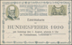 Schweiz - Ganzsachen: 1910-1928 BUNDESFEIERKARTEN: Sammlung Von Ca. 120 Karten Inklusive Einiger Dub - Enteros Postales