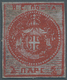 Delcampe - Serbien: 1866, Newspaper Stamps, Lot Of Eleven Unused Stamps: 1pa. Green (3) And 2pa. Red (8), Each - Serbia