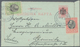 Serbien - Ganzsachen: 1902/1907, Group Of 34 Used Stationeries Mainly Sent To Chemnitz/Germany, Also - Serbien