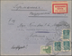 Sowjetunion: 1922/1945, Lot Of 30 Covers/cards: 20 To Foreign Desinations Incl. Registered And Airma - Usados