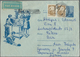Sowjetunion: 1927/80 Small Holding Of Ca. 70 Letters, Cards, Picture-postcards, Pictured Envelopes A - Usati