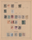 Delcampe - Spanien: 1850/1880, Mainly Used Collection Of Classic And Semi-classic Issues Arranged On Ancient Sc - Usados