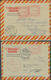 Spanien - Ganzsachen: 1950/2000 (ca.), Collection Of 88 Air Letters Unused/used/c.t.o. - 1850-1931