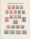 Delcampe - Tschechoslowakei: 1918/1969, Unused / Mint Never Hinged Collection In 4 Books. With Block Issues And - Oblitérés