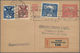 Delcampe - Tschechoslowakei: 1919/1999 (ca.) Holding Of About 1,070 Unused /CTO/used Postal Stationery Postcard - Used Stamps