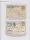 Türkei: 1872/1917, Imperial Ottoman Mail In Palestine/Holyland, Extraordinary Exhibit On 27 Album Pa - Used Stamps