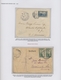 Delcampe - Türkei: 1872/1917, Imperial Ottoman Mail In Palestine/Holyland, Extraordinary Exhibit On 27 Album Pa - Gebraucht