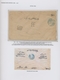 Delcampe - Türkei: 1872/1917, Imperial Ottoman Mail In Palestine/Holyland, Extraordinary Exhibit On 27 Album Pa - Used Stamps