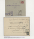 Türkei: 1892/1917, AVIS DE RECEPTION, Lot Of Seven Entires, Incl. 1892 Franked Receipt Form, 1902 Te - Used Stamps