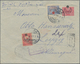 Türkei - Ganzsachen: 1906/1918, Group Of Four Uprated Stationery Envelopes, Mainly Registered Mail T - Enteros Postales