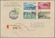 Europa: 1865/1980 (ca.), Holding Of Several Hundred Covers/cards Comprising Monaco, Norway, San Mari - Europe (Other)