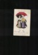 SOUVENIR D ALSACE LORRAINE GRUSS AUS ELSASS LOTHRINGEN  FEMMES SOUS UN PARAPLUIE - Souvenir De...