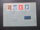 Polen 1956 Luftpostbrief / Lotnicza Par Avion Nr. 952 - 955 MiF Lehrerverband Und Schach Nach Frauenfeld Schweiz - Cartas & Documentos