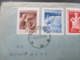 Polen 1956 Luftpostbrief / Lotnicza Par Avion Nr. 952 - 955 MiF Lehrerverband Und Schach Nach Frauenfeld Schweiz - Covers & Documents