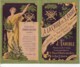 CALENDRIER  1895  LIQUEUR FERRUGINEUSE .  J  TARIBLE    PARIS     PHARMACIE - Grand Format : ...-1900