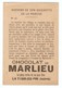 Chromo Chocolat De Marlieu La Tour Du Pin Don Quichotte Chevalier Moyen Age Histoire épée Guerre Barbier Hérouard A15-59 - Sonstige & Ohne Zuordnung