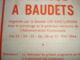 A VOIR !! ATH - DUCASSE A BAUDETS 1964 ( PORTE DE MONS ) - PROGRAMME ( NOMBREUSES PUBS ATHOISE ET REGIONALES ) - Belgique