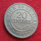 Bolivia 20 Centavos 1987 KM# 203 Bolivie - Bolivia