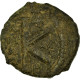 Monnaie, Justinien I, Demi-Follis, 562-563, Antioche, TB+, Cuivre, Sear:232 - Byzantines