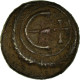 Monnaie, Justinien I, Pentanummium, 527-565 AD, Constantinople, TB+, Cuivre - Byzantines