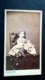 CDV - PHOTO PIERRE PETIT - ENFANT ET SA POUPEE  - 10.5 X 6.5 Cm. - Albums & Verzamelingen