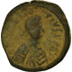 Monnaie, Anastase Ier, Follis, 512-517, Constantinople, TB+, Cuivre, Sear:19 - Byzantium