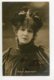 ARTISTE 1128 SARAH BERNHARDT  Au Chapeau Chauve Souris  Beau Tirage CARTE PHOTO  BNK 2281   1903 écrite - Teatro