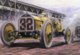 Ray Harroun Sur Marmon Wasp - Indianapolis 500 1911  -  Automotive Art Postcard - Carte Postale Modern - IndyCar