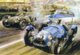 24 Heures Du Mans 1951  -  Talbot Lago-Allard-Cadillac  -  Automotive Art Postcard - Carte Postale Modern - Le Mans