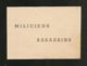 Authentique Petit Tract , MILICIENS ASSASSINS -- WW2 - 1939-45