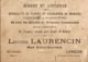 CHROMO MODE ET LINGERIE LANGON  CARTE GEOGRAPHIQUE  ILE DE LA REUNION - Autres & Non Classés