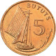 Monnaie, GAMBIA, THE, 5 Bututs, 1971, SUP, Bronze, KM:9 - Gambie