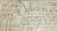 1579 - Très Grand Parchemin Manuscrit Sur Peau - 52 X 50 Cm - Manuscrits