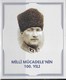 TURKEY, 2019, MNH,CENTENARY OF NATIONAL STRUGGLE, ATATURK, SPECIAL EMBOSSED S/SHEET IN FOLDER - Autres & Non Classés