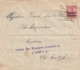 Lettre 1915 - Durch Die Etappen-inspektion Gent Vers  KORTRIJK (Courtrai ) - Trous D'épingle Sur Le Timbre - OC26/37 Staging Zone