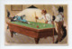 Chats Jouant Au Billard, Chat, Illustrateur Jean Paris, Carte Musicale (19-1900) - Humour