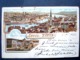 Suisse , Gruss Aus Zurich De  1898.....timbres Et Cachets Au Verso - Au