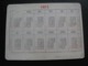 USSR Soviet Russia  Pocket Calendar Far Eastern Shipping Company  Ship 1973 - Tamaño Pequeño : 1971-80