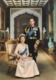 Postcard HM Queen Elizabeth 2 And HRH Prince Philip By Rupert Magnus My Ref  B23810 - Case Reali