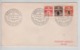 PR7274/ Denmark Cover Tricolor Stamps C.Kobenhavn 1956 Universala Kongreso De Esperanto > Tollose - Esperanto