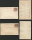 JAPAN 1925 Silver Wedding  / 2 FDC Cards WITH Original Envelope / Y&T N°186 To 189 (Sakura C38 To C41). See Description - Storia Postale