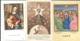 Delcampe - Lot De 32 Images Religieuses - Christ, Vierge, Saints, Cartes Dentelée Et Classiques - Devotieprenten