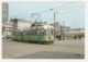 CPM VOIR DOS Tram Tramway Gare De Charleroi Sud Motrice 425 Et Remorque PUB Macaroni Soubry - Charleroi