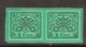 (Fb).A.Stati.Pontificio.1867.-2c Verde,coppia Nuova Con 8 Filetti,carta Lucida E Colorata (11-17) - Stato Pontificio